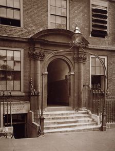 Inner Temple - King's Bench Walk, c1885. Creator: Henry Dixon & Son