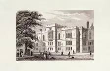 Inner Temple, London, 1829. Artist: J Hinchcliff