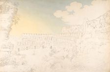 Inner view of the Colosseum, late 18th-early 19th century. Creator: Franz Kaisermann