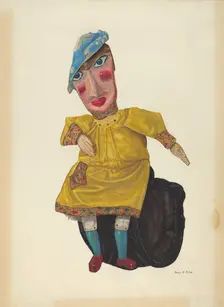 Innkeeper's Daughter, c. 1938. Creator: George File