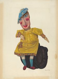 Innkeeper's Daughter, c. 1938. Creator: George File