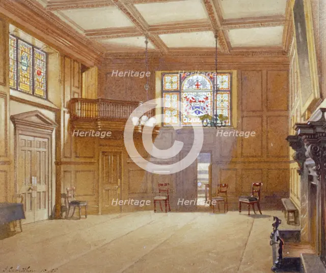 Innholders' Hall, City of London, 1888. Artist: John Crowther