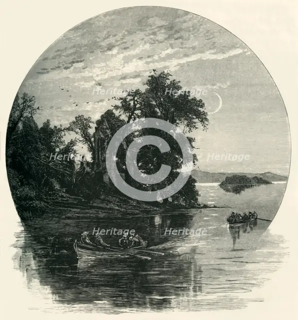 'Innisfallen, Killarney', c1870.