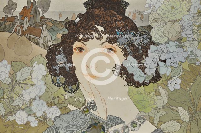 Innocence or Virtue, 1899. Creator: Georges de Feure.