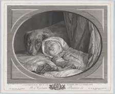 Innocence Guarded By Faithfulness, 1761-1831., 1761-1831. Creator: Nicolas Ponce