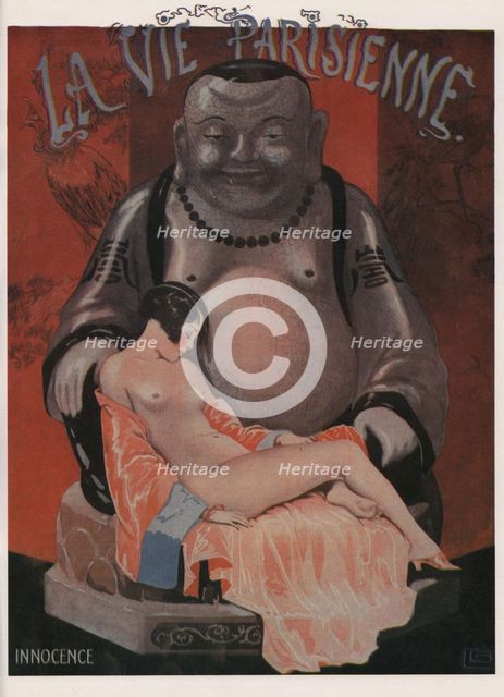 Innocence. La Vie Parisienne Magazine Cover, 1925. Artist: Léonnec, Georges (1881-1940)