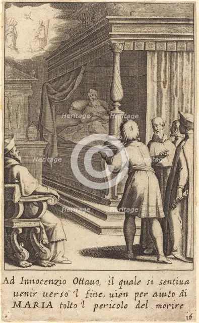Innocent VIII, 1619. Creator: Jacques Callot.
