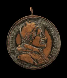 Innocent XI (Benedetto Odescalchi, 1611-1689), Pope 1676 [obverse], 1678. Creator: Giovanni Martino Hamerani
