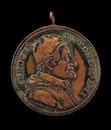 Innocent XI (Benedetto Odescalchi, 1611-1689), Pope 1676 [obverse], 1678. Creator: Giovanni Martino Hamerani