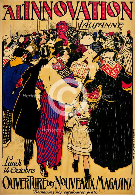 Innovation Lausanne, 1907. Creator: Anonymous ().