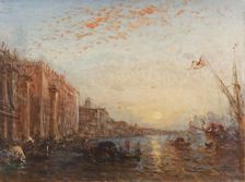 Inondation à Venise, between 1880 and 1900. Creator: Felix Francois Georges Philibert Ziem