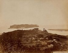 Inosima, a Japanese island, viewed from the village of Katasie on the mainland, c1873. Creator: William Pryor Floyd