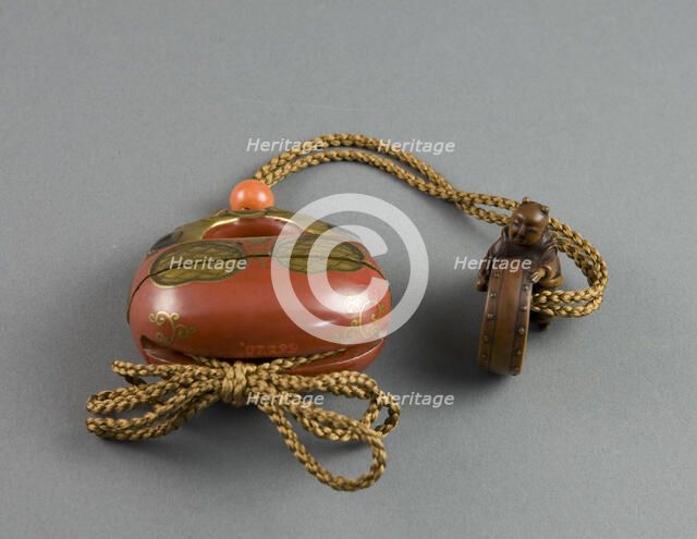 Inro Case, Edo period (1615-1868). Creator: Unknown.