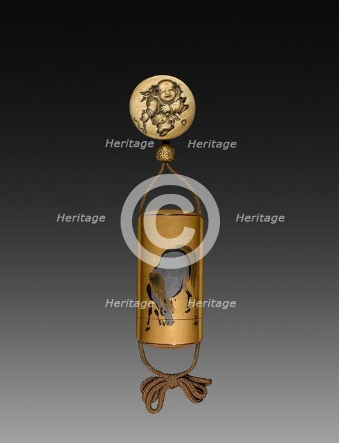 Inro, early 19th century. Creator: Unknown.