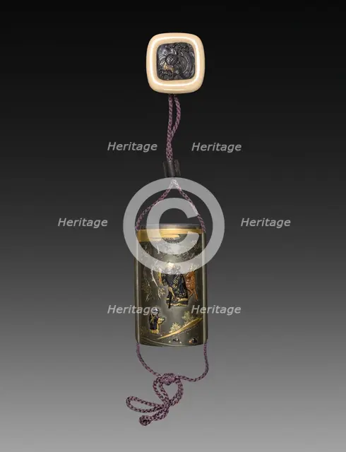 Inro, early 19th century. Creator: Unknown.
