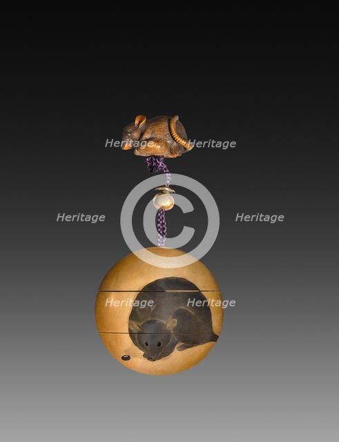 Inro, late 19th century. Creator: Unknown.