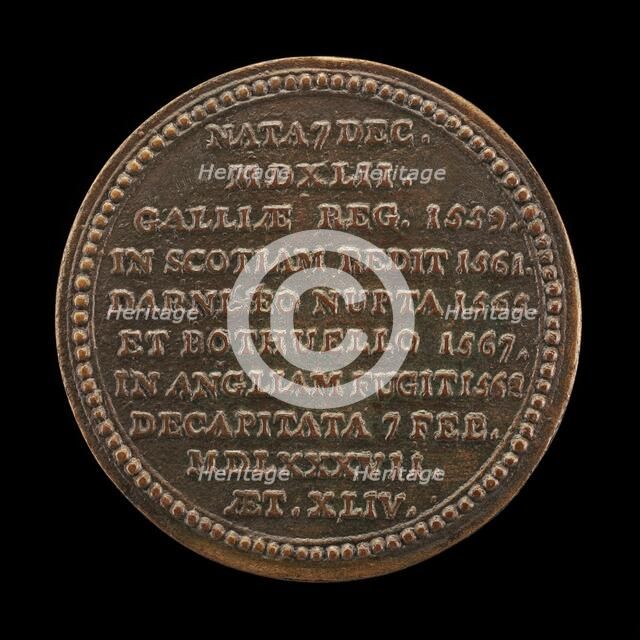 Inscription [reverse], 17th century. Creator: Unknown.