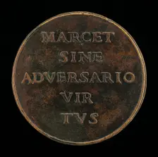 Inscription [reverse], 1488/1493. Creator: Giovanni Candida