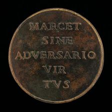 Inscription [reverse], 1488/1493. Creator: Giovanni Candida