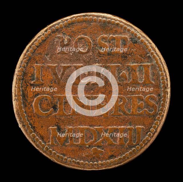 Inscription [reverse], 1513. Creator: Unknown.