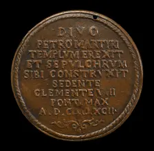 Inscription [reverse], 1592. Creator: Felice Antonio Casone