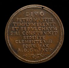 Inscription [reverse], 1592. Creator: Felice Antonio Casone
