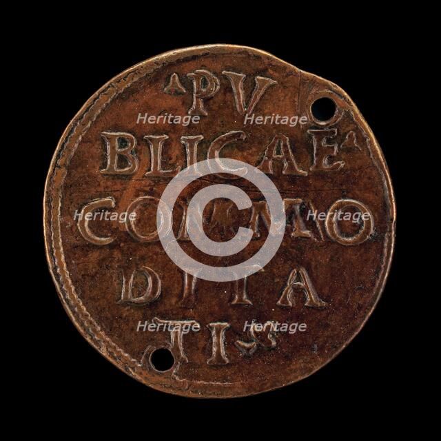 Inscription [reverse], 15th century. Creator: Unknown.