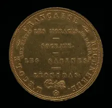 Inscription [reverse], 1819. Creator: Auguste François Michaut