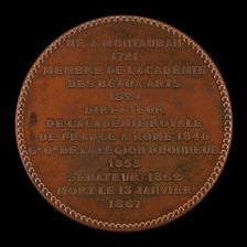 Inscription [reverse], 1867. Creator: Jean Baptiste Eugène Farochon