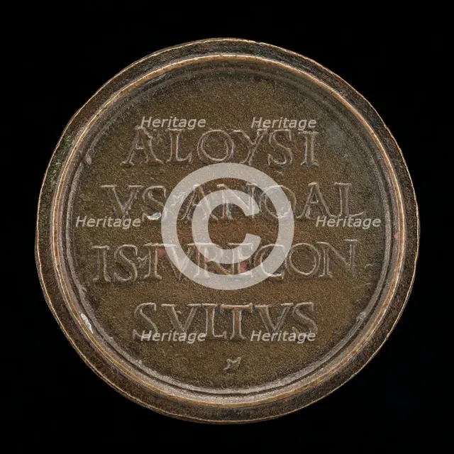 Inscription [reverse], c. 1512/1520. Creator: Unknown.