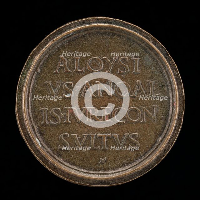 Inscription [reverse], c. 1512/1520. Creator: Unknown.