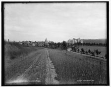 Insane asylum, Binghamton, N.Y., between 1890 and 1901. Creator: Unknown