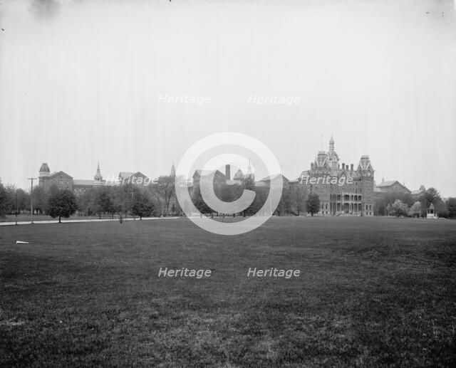 Insane Asylum, Columbus, O[hio], between 1900 and 1906. Creator: Unknown.