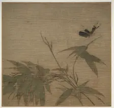 Insects and Bamboo, 13th Century. Creator: Unknown