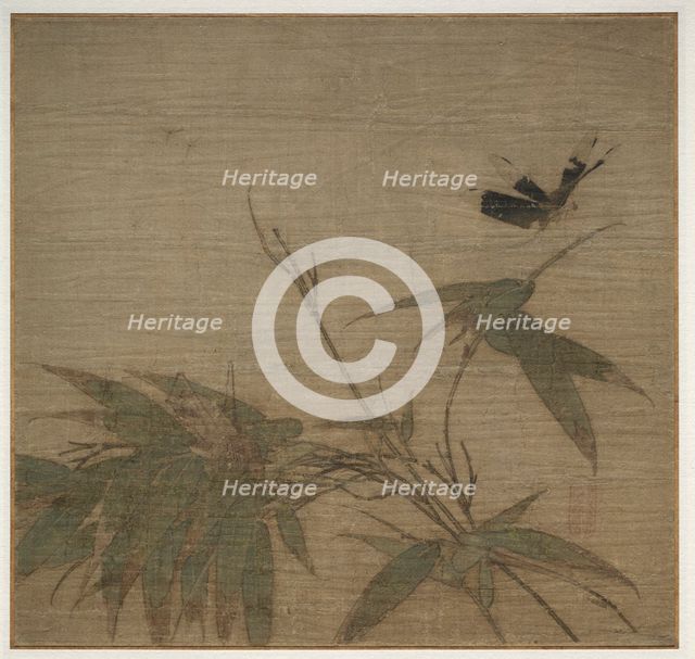 Insects and Bamboo, 13th Century. Creator: Unknown.