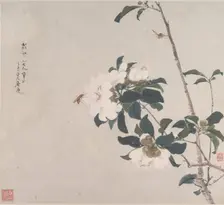 Insects and Flowers. Creator: Ju Lian