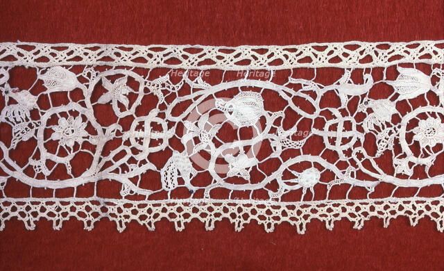 Insertion (For a Cover), Italy, c. 1620/40. Creator: Unknown.