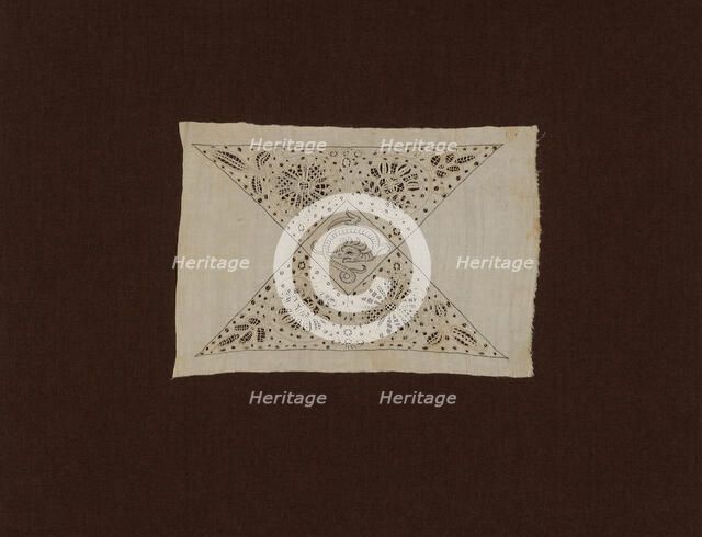 Insertion from a Table Cloth, England, 1601/25. Creator: Unknown.