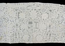 Insertion with Cardinal's Coat-of-Arms, Italy, 1675/1725. Creator: Unknown