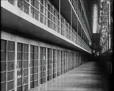 Inside of an American Prison, 1930s. Creator: British Pathe Ltd