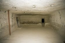 Inside a Byzantine house, Avdat, Israel. Artist: Samuel Magal