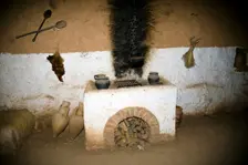 Inside a Roman house in Numantia (Numancia), Spain, 2007. Creator: Samuel Magal