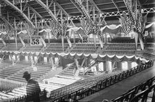 Inside empty Coliseum, Chicago, 1912. Creator: Bain News Service
