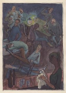 Inside Jamaica Inn, 1952. Creator: Shirley Markham