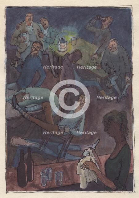 Inside Jamaica Inn, 1952. Creator: Shirley Markham.