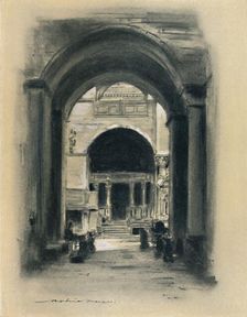 Inside St. Mark's, Venice 1903. Artist: Mortimer L Menpes