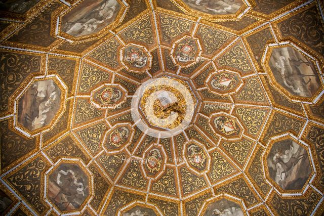 Inside Sintra National Palace, Sintra, Portugal, 2009. Creator: Samuel Magal.