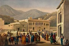 Inside the City of Kabul (The Bala Hissar) c1840, (1901). Creators: Unknown, James Atkinson