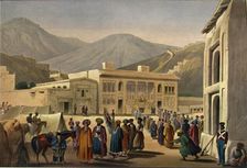 Inside the City of Kabul (The Bala Hissar) c1840, (1901). Creators: Unknown, James Atkinson