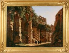 Inside the Colosseum, c. 1823. Creator: Franz Ludwig Catel